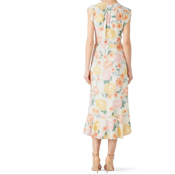 Yumi Kim Santorini Feminine Floral Wrap Dress - Picture 2 of 9